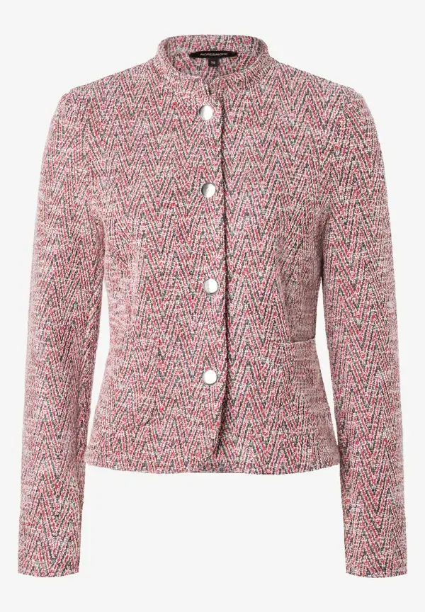 More & More Jerseyjacke, Zick-Zack Muster, Herbst-Kollektion Cyber Monday