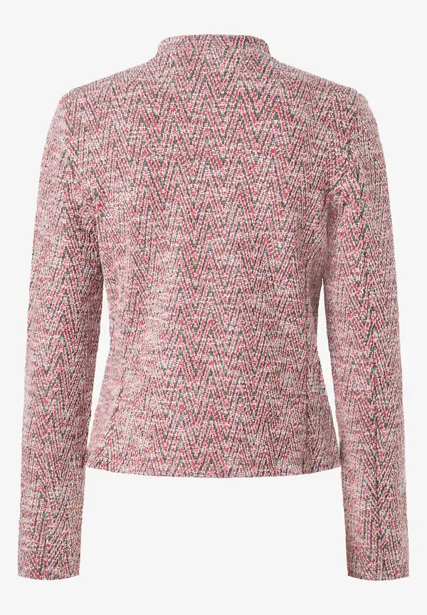 More & More Jerseyjacke, Zick-Zack Muster, Herbst-Kollektion Cyber Monday