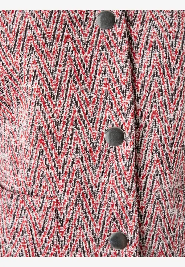 More & More Jerseyjacke, Zick-Zack Muster, Herbst-Kollektion Cyber Monday