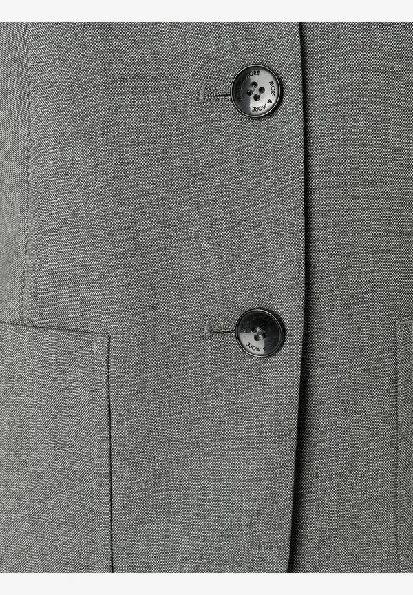 More & More Blazer, grau melange, Herbst-Kollektion Osterangebot