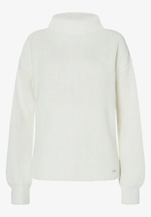 More & More Rippstrick-Pullover, ecru, Herbst-Kollektion Muttertagsangebot