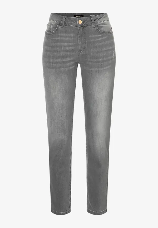 More & More schmale Jeans, HAZEL, grey denim, Herbst-Kollektion Jubiläumsangebot