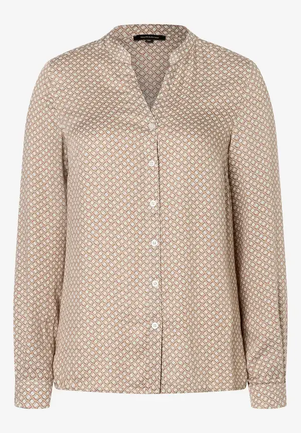 More & More Viskosebluse, Minimal-Print, Herbst-Kollektion Lagerräumung