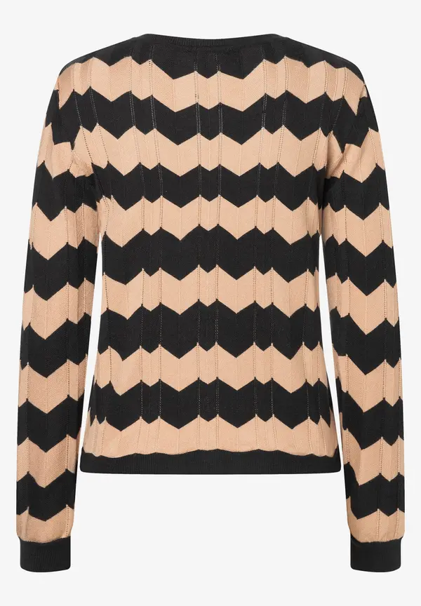 More & More Cardigan, Zick Zack Dessin VIP-Rabatte