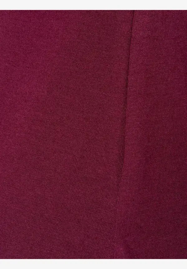 More & More Langarmshirt, bordeaux, Herbst-Kollektion Tiefpreis