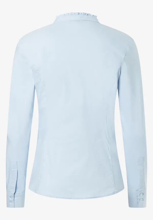 More & More Baumwoll/Stretch Bluse, hellblau, Herbst-Kollektion Super Rabatt
