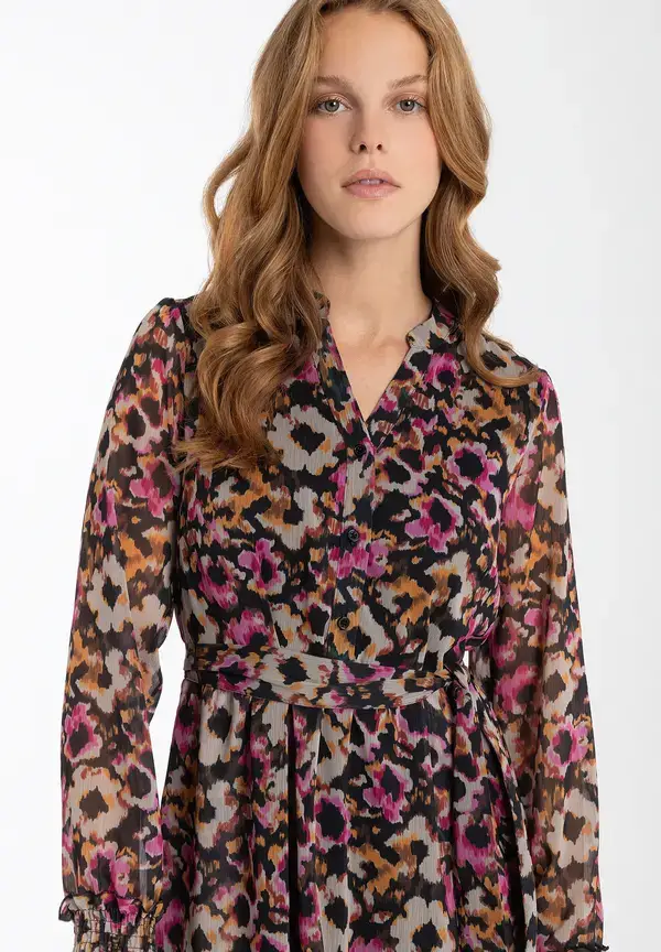 More & More Midikleid, Flowerprint, Herbst-Kollektion Riesige Rabatte