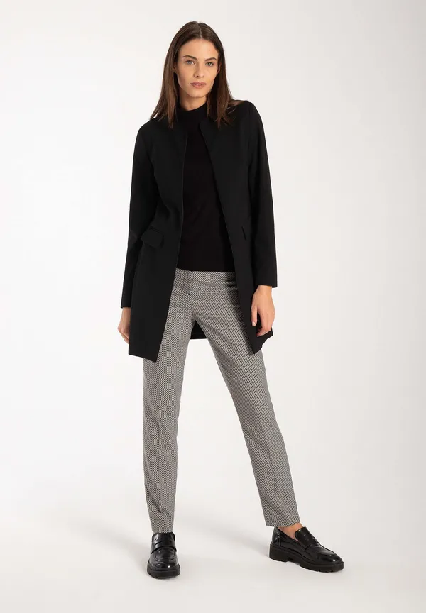 More & More langer Blazer, schwarz Black Friday Preise