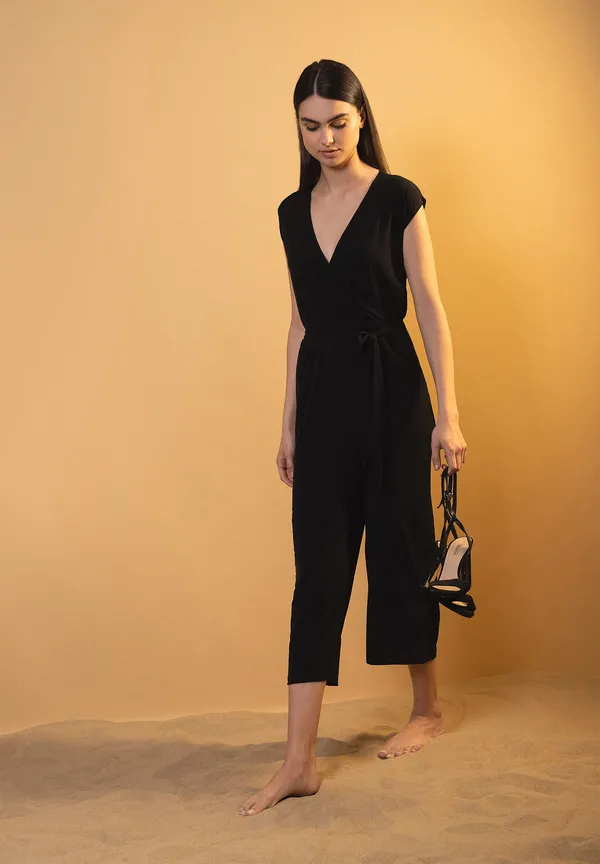 More & More Jersey-Jumpsuit, schwarz, Sommer-Kollektion Angebote