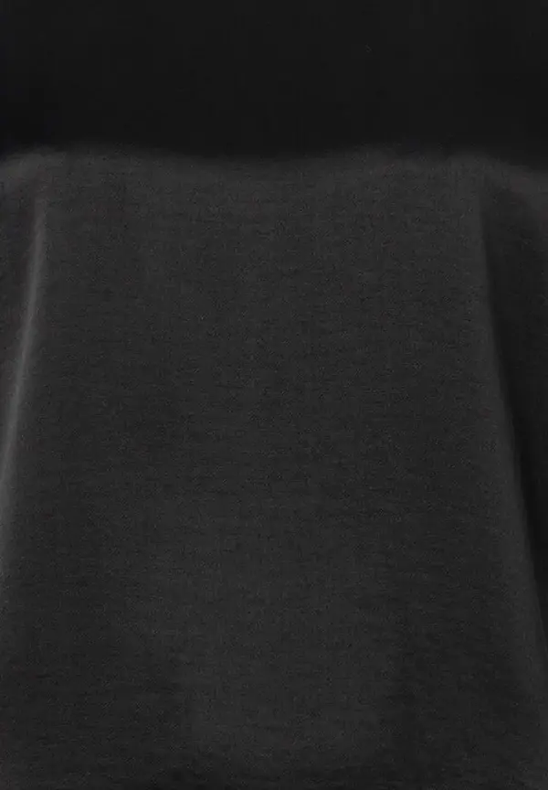More & More Shirt mit Satinfront, schwarz Großer Ausverkauf