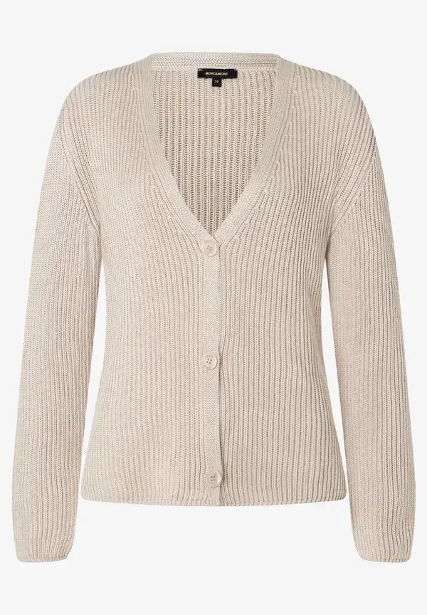 More & More Cardigan, Rippe, sand Wochenangebot