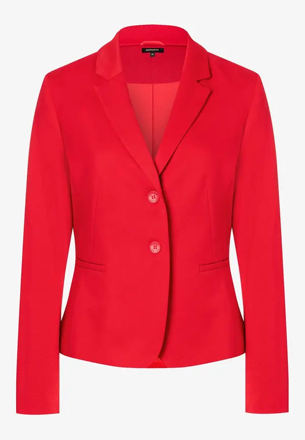 More & More Blazer mit feiner Struktur, rot, Frühjahrs-Kollektion Neueste Stile