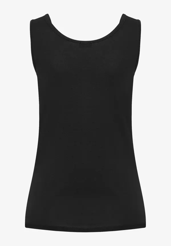 More & More Tanktop, schwarz, Frühjahrs-Kollektion 50% Rabatt mit kostenlosem Versand