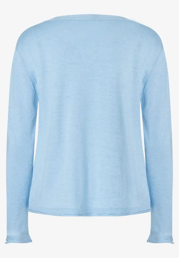 More & More Feinstrick-Pullover mit Kaschmir, hellblau, Frühjahrs-Kollektion Speichern exportieren