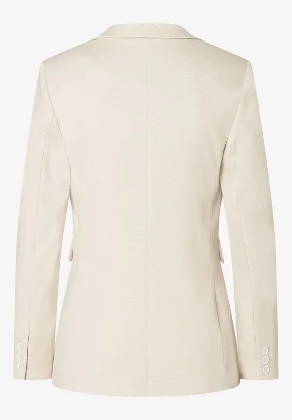 More & More strukturierter Blazer, almond, Frühjahrs-Kollektion Black Friday Preise