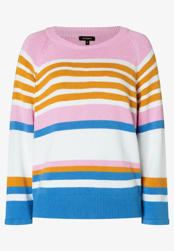 More & More Streifenpullover, multicolor, Frühjahrs-Kollektion 2025