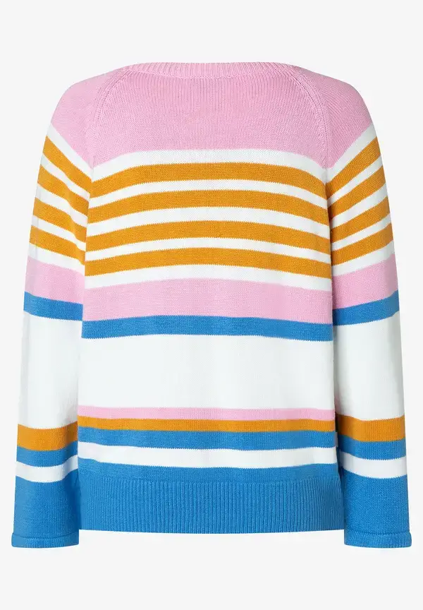 More & More Streifenpullover, multicolor, Frühjahrs-Kollektion 2025