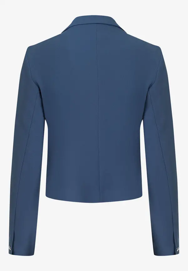 More & More kurzer Blazer, estate blue, Frühjahrs-Kollektion Schlussverkauf