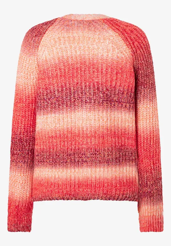 More & More Strickjacke mit Farbverlauf, Herbst-Kollektion Saisonschlussverkauf