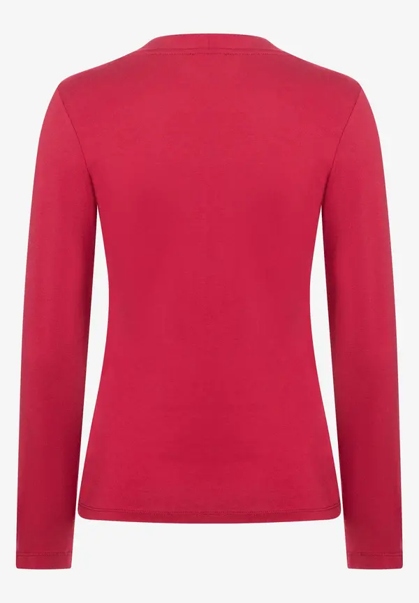 More & More Langarmshirt, rot, Herbst-Kollektion Jubiläumsangebot