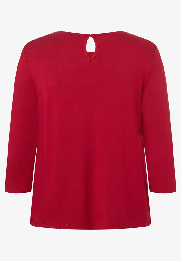 More & More Blusenshirt, rot, Herbst-Kollektion Top Angebot