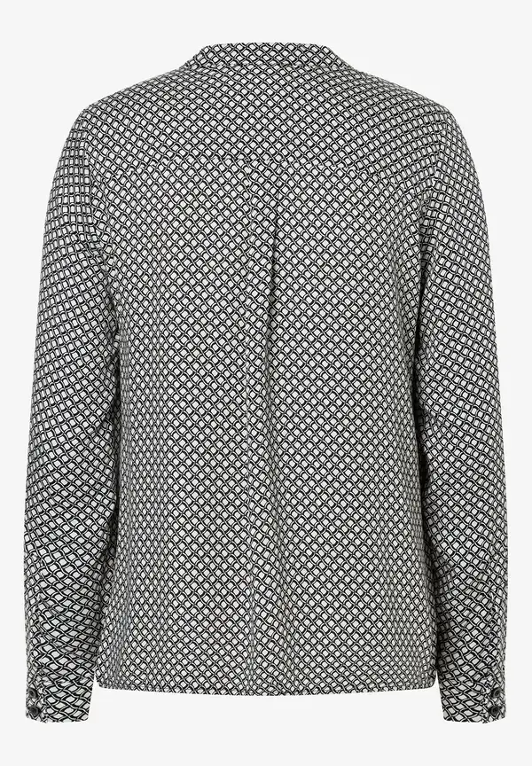 More & More Viskosebluse, Minimal-Print, Herbst-Kollektion Zeitlich begrenztes Angebot