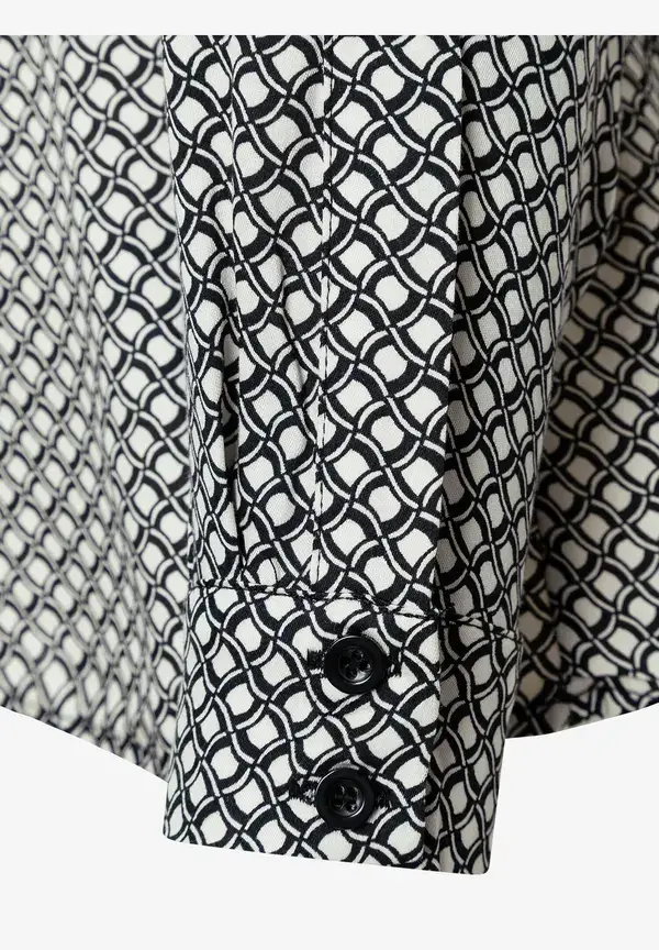 More & More Viskosebluse, Minimal-Print, Herbst-Kollektion Zeitlich begrenztes Angebot