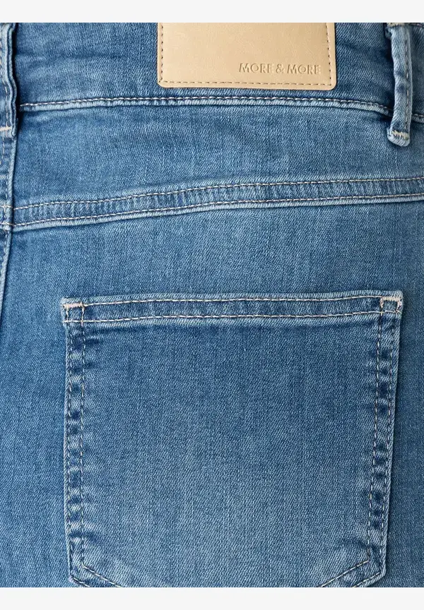 More & More Jeansrock, Five-Pocket Tägliche Deals