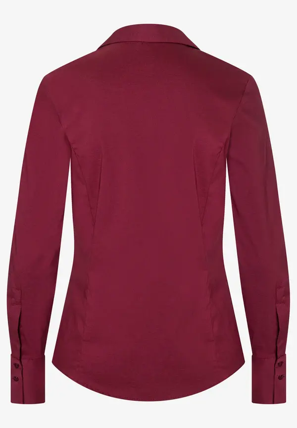 More & More Businessbluse BILLA, bordeaux, Herbst-Kollektion Sonderangebote