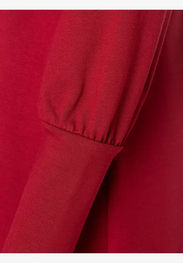 More & More Jerseykleid, rot, Herbst-Kollektion Tiefpreis