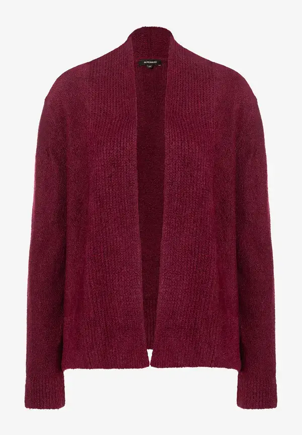 More & More Cardigan, bordeaux, Herbst-Kollektion JETZT KAUFEN