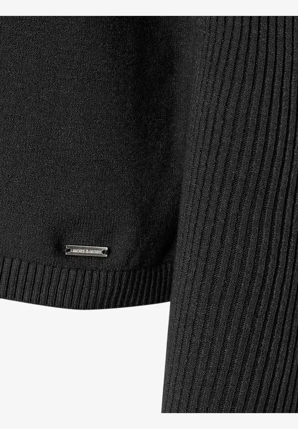 More & More Feinstrick Pullover, schwarz, Herbst-Kollektion Neueste Stile