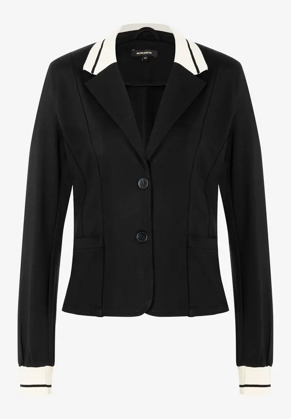 More & More Jerseyblazer, schwarz, Frühjahrs-Kollektion Riesige Rabatte