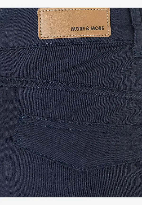 More & More Chino, marine, Frühjahrs-Kollektion Begrenztes Angebot