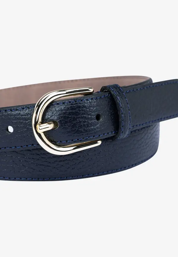 More & More Ledergürtel, marine, Frühjahrs-Kollektion Online Shopping