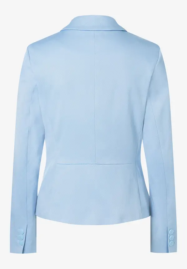 More & More Blazer mit feiner Struktur, hellblau, Frühjahrs-Kollektion Exklusivangebot