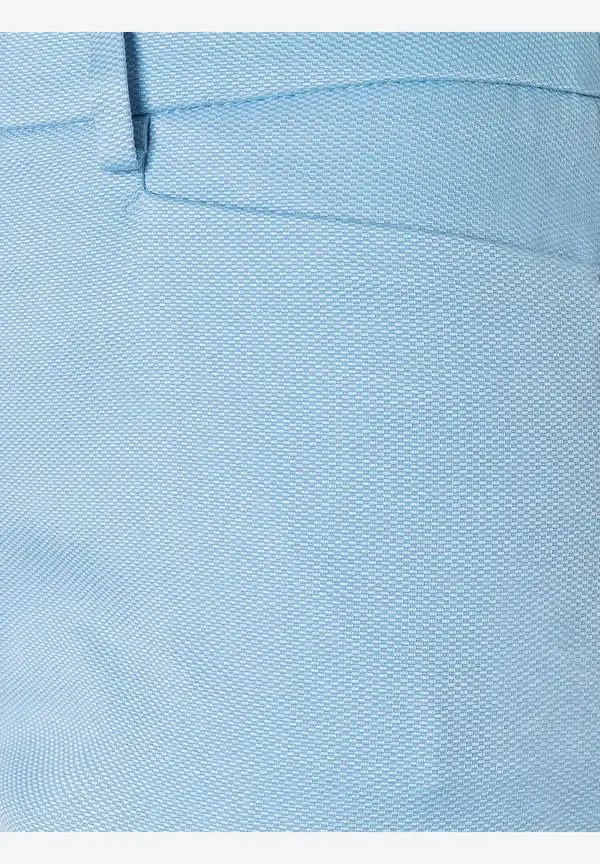 More & More Anzughose mit feiner Struktur, hellblau, Frühjahrs-Kollektion Saisonschlussverkauf