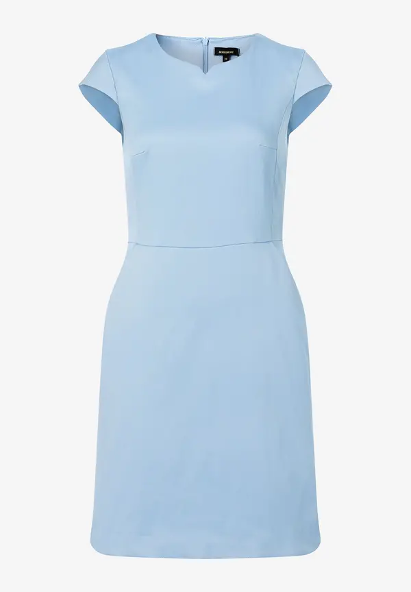 More & More Etuikleid mit feiner Struktur, hellblau, Frühjahrs-Kollektion Black Friday