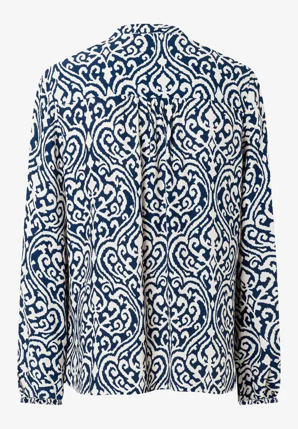 More & More Viskosebluse, Ornament-Print, Frühjahrs-Kollektion Cyber Monday