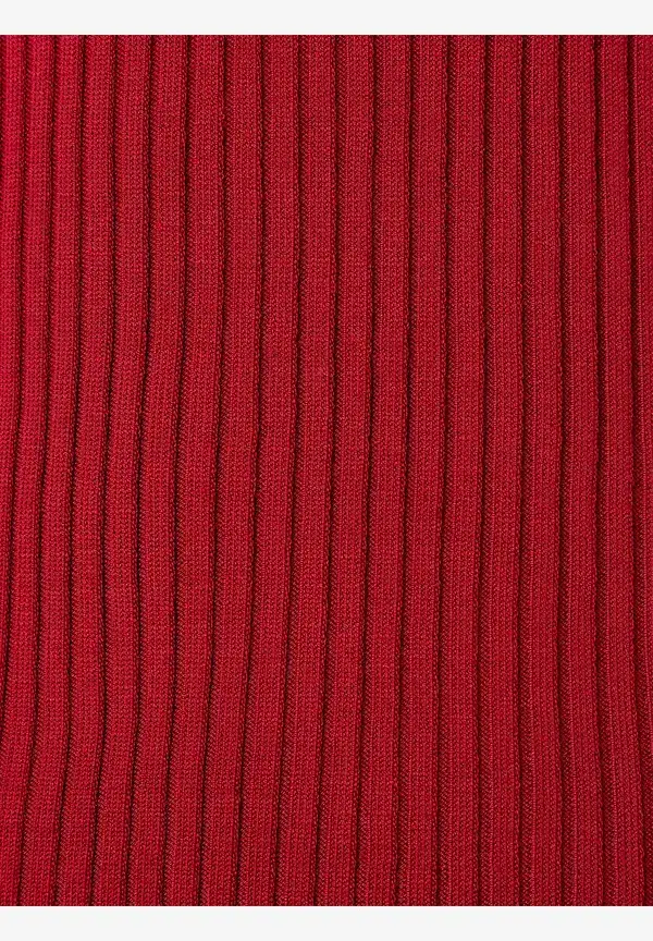 More & More Rippstrick-Pullover, rot, Herbst-Kollektion Vatertagsangebot