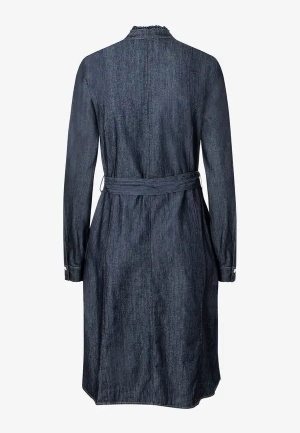 More & More feminines Jeanskleid, dark blue denim Top Angebot