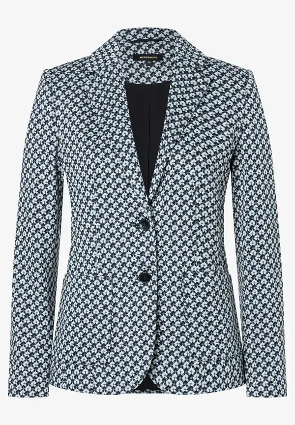 More & More Jerseyblazer, Mini-Jacquard Saisonale Angebote