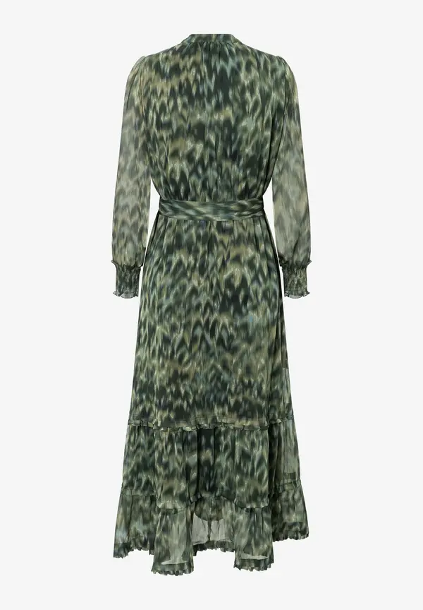 More & More Chiffon Maxikleid, New Animal-Print Tägliche Deals