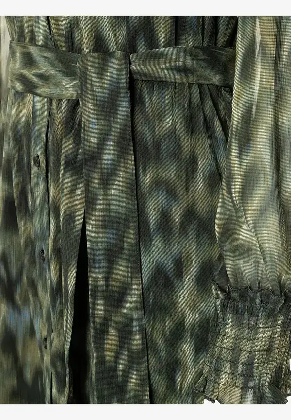 More & More Chiffon Maxikleid, New Animal-Print Tägliche Deals