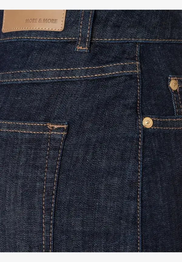 More & More midilanger Denimrock Riesige Ersparnisse