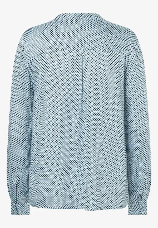 More & More Viskosebluse, Minimal-Print, Herbst-Kollektion JETZT KAUFEN