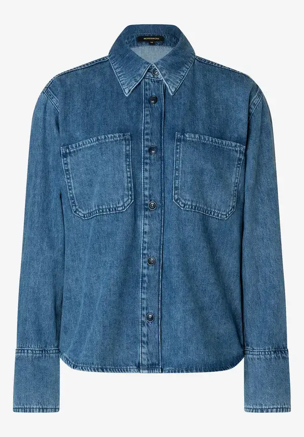 More & More Jeanshemd Sonderangebot der Fabrik