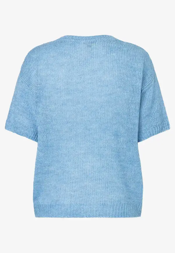 More & More Kurzarm-Pullover, hellblau Vierteljährliche Förderung