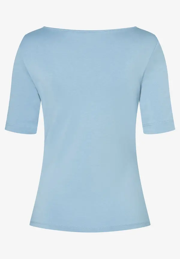 More & More Halbarmshirt, hellblau Riesige Rabatte