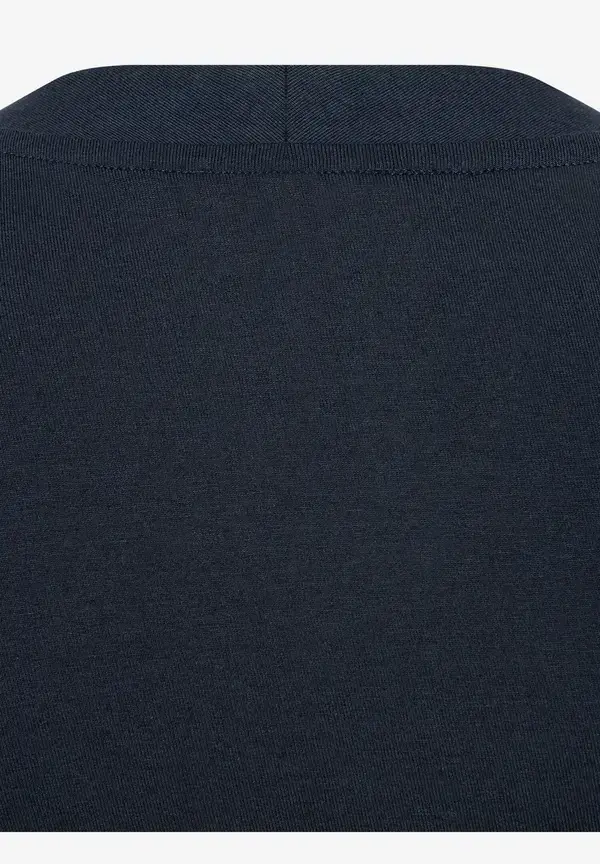 More & More Langarmshirt, marine Kostenloser Versand international